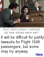 In the case of Flight 1549, legal experts say negligence will be very hard to prove. But, some may say theyve suffered emotional distress, such as nightmares and fears.